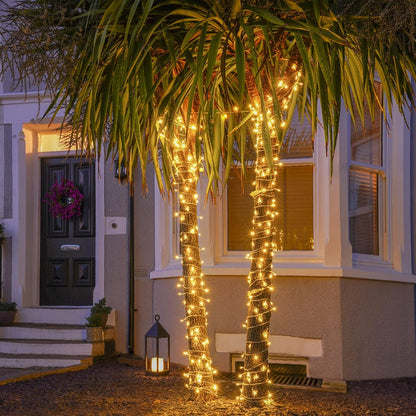 33ft 100 LED Fairy Twinkle Lights – Outdoor & Indoor Decorative String Lights